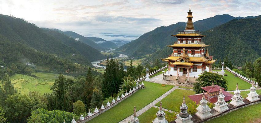 Image result for khamsum yulley namgyal chorten